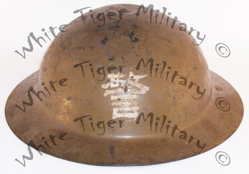 White Tiger Military - Captured British Mark II Helmet